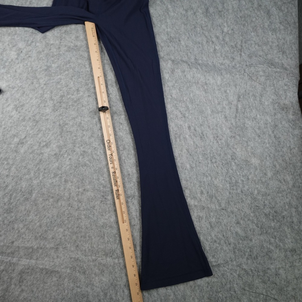 Lululemon Leggings Women 2 Navy Ribbed Align High Rise Mini Flare Pants Yoga Gym - Picture 2 of 12